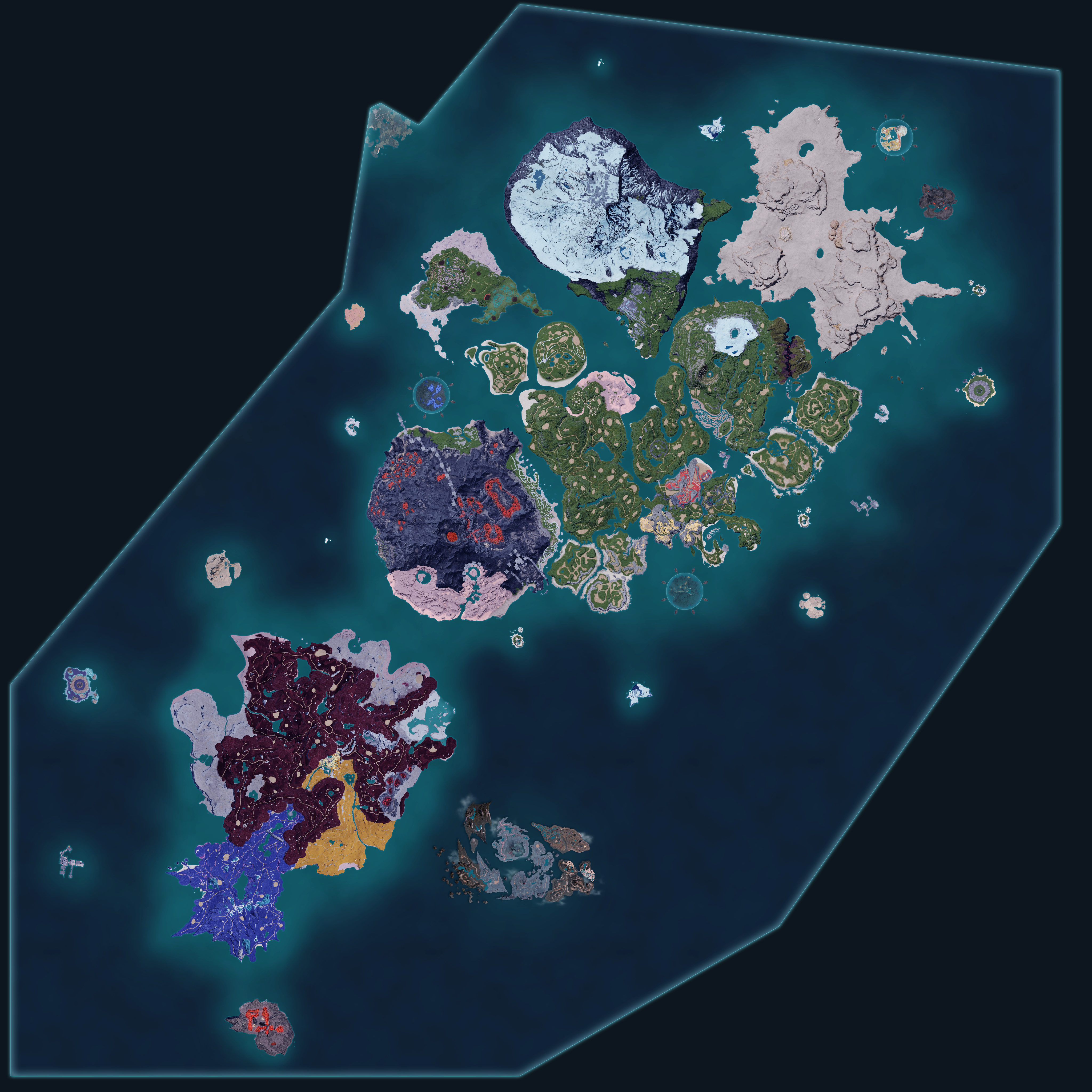 PalWorld map